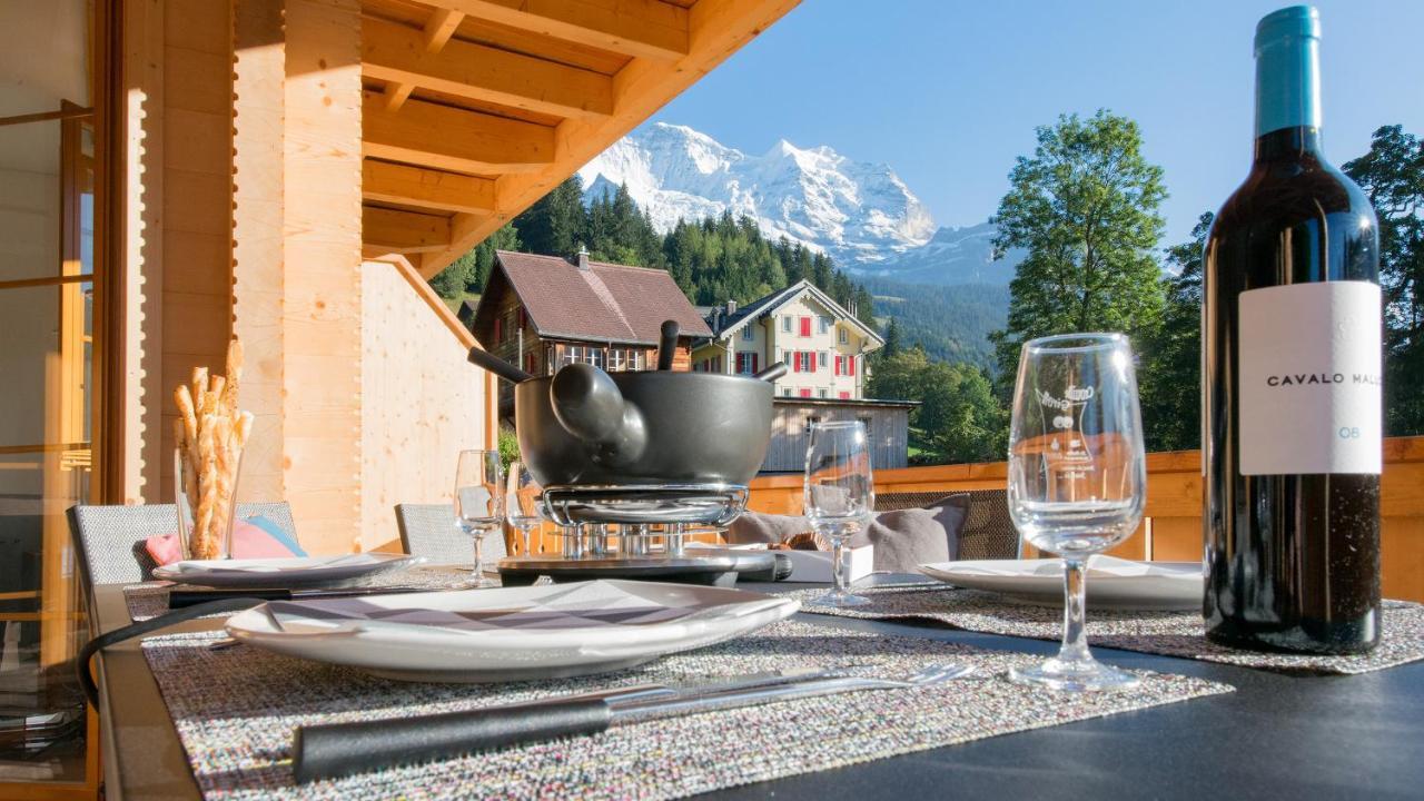 Panoramapark Soleil Chalet A Wengen Esterno foto