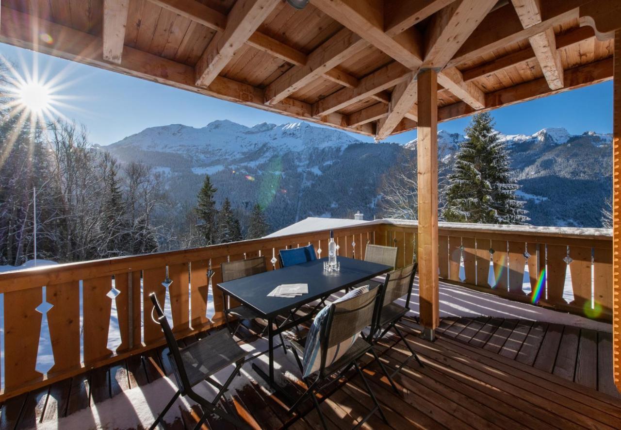 Panoramapark Soleil Chalet A Wengen Esterno foto